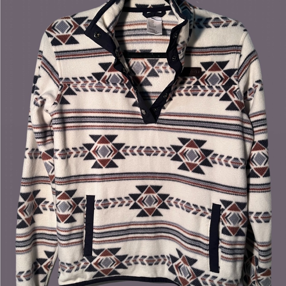 Cinch Women’s Geometric Patterned Pullover Sweater